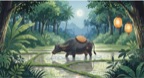 Mơ thấy trâu đánh con gì?